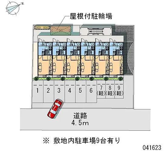 ★手数料０円★四日市市午起１丁目　月極駐車場（LP）